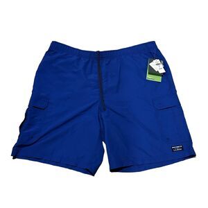LL Bean Men's Classic Supplex Sport Shorts Blue 2XL 10"